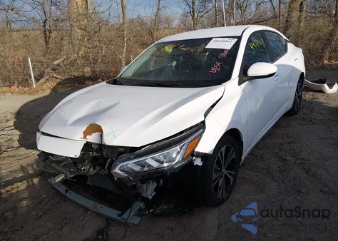 2022 Nissan Sentra Sv Xtronic Cvt z USA, uszkodzony, nr VIN 3N1AB8CV0NY289515